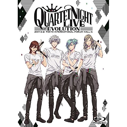 Blu-ray うたのプリンスさまっ♪ QUARTET NIGHT LIVE エボリューション2017 新品 マルチレンズクリーナー付き|クロソイド屋 店
