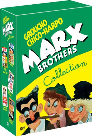 マルクス・ブラザーズ コレクターズ・ボックス 〈5枚組〉 [DVD] グルーチョ・マルクス 新品　マルチレンズクリーナー付き