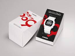 [カシオ]CASIO 腕時計 G-SHOCK ジーショック ORIGIN サイボーグ009 × QUOLOMO × コラボモデル DW-5600Q009-7JR メンズ 新品 清掃クロス付き