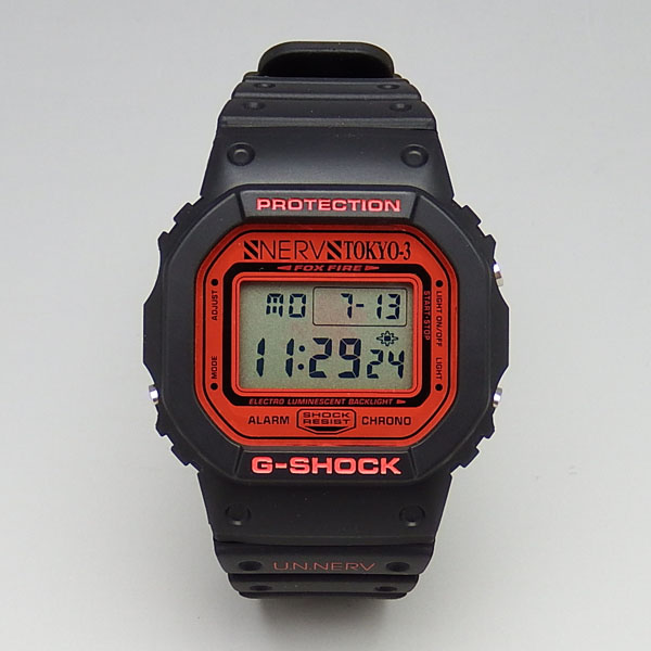 楽天市場】エヴァンゲリオン G-SHOCK DW-5600 綾波 レイ モデル 腕時計 