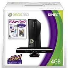 メーカー直送】 Xbox 360 4GB Kinect バリューパック Kinectゲーム2本