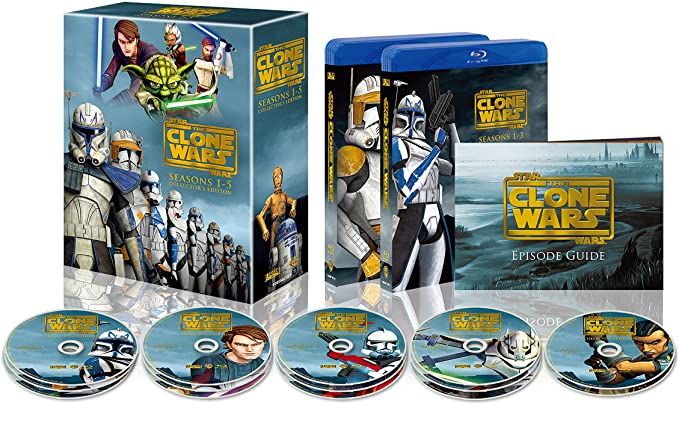 即日出荷 楽天市場 スター ウォーズ クローン ウォーズ シーズン1 5 コンプリート セッ ト 14枚組 Blu Ray 新品 マルチレンズクリーナー付き クロソイド屋 楽天市場店 メーカー包装済 Lexusoman Com