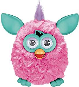 トミーダイレクト　ファービー2 Furby2/ファービー2・ベージュ＆ホワイトボーダー×ピンク・日本語版