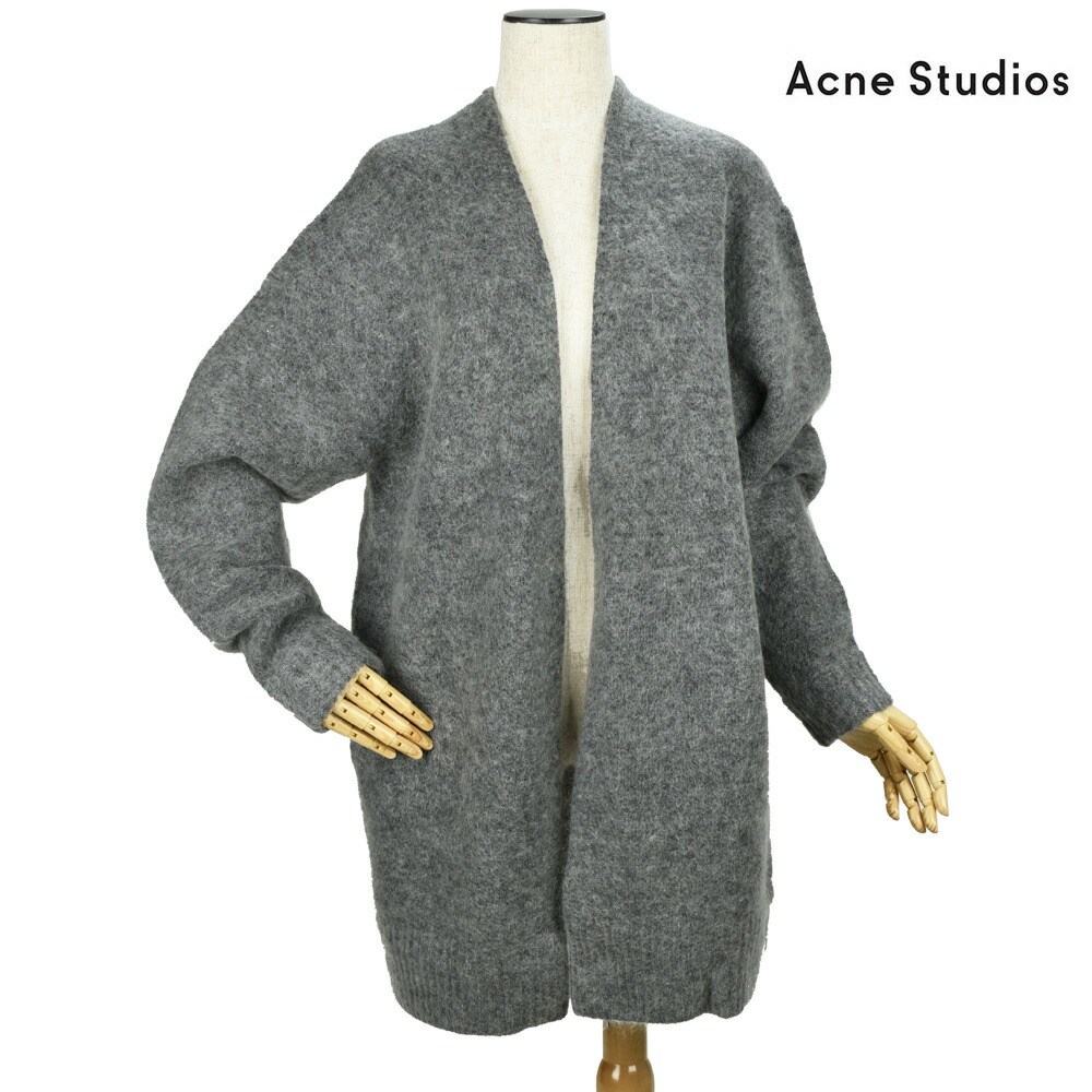 【SALE】アクネストゥディオズ カーディガン ミドル丈 モヘア パウダーピンク レディース Acne Studios Acne Studios 【SALE】アクネストゥディオズ カーディガン