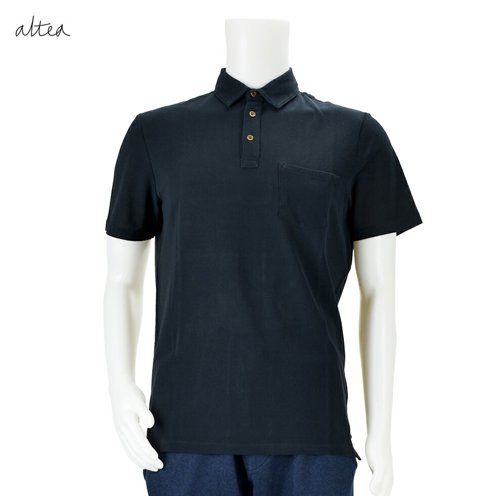 altea アルテア 1655104 スポーツシャツ  01/R黒いこと/TOPS/トップス/メンズ【貨物輸送無料】