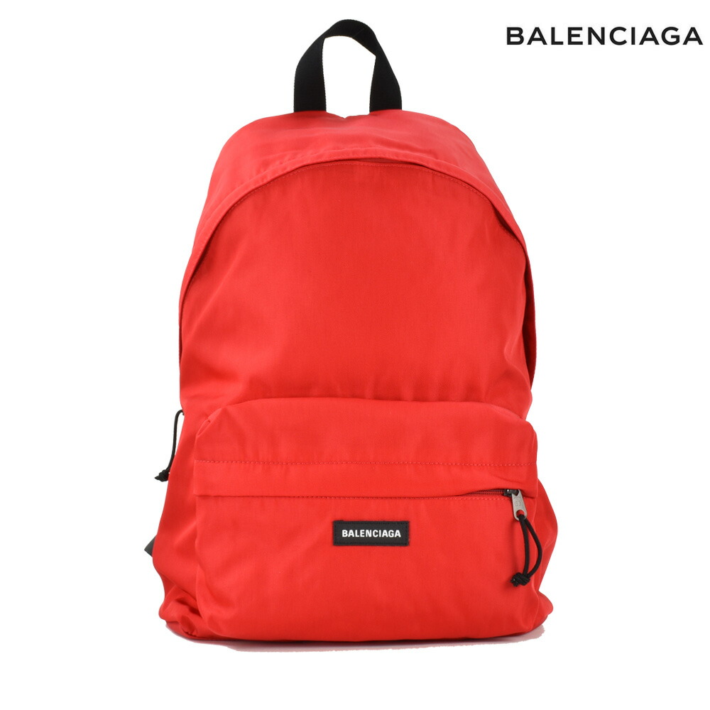 バレンシアガ バックパック メンズ レディース リュック カバン バッグ レッド 赤 Balenciaga ty55 6404 Explorer Backpack 芸能人愛用
