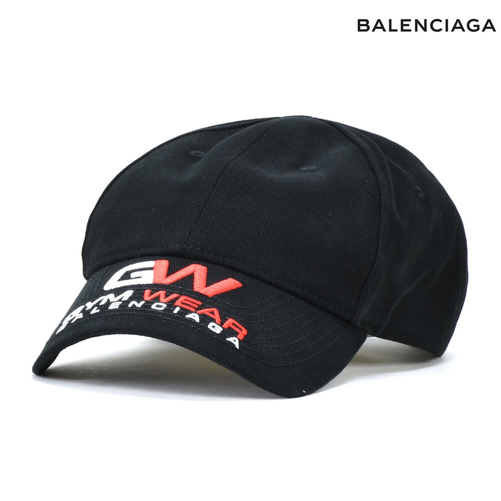 楽天市場】バレンシアガ BALENCIAGA 帽子 キャップ ブラック HAT