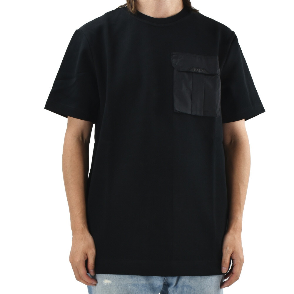 ボーラー BALR. Tシャツ メンズ カットソー コットン 半袖 クルーネック ストレッチ 撥水 ジェットブラック ネイビー HEX-SERIES T-SHIRT【送料無料】 楽天市場】ボーラー BALR. Tシャツ メンズ カットソー コットン 半袖