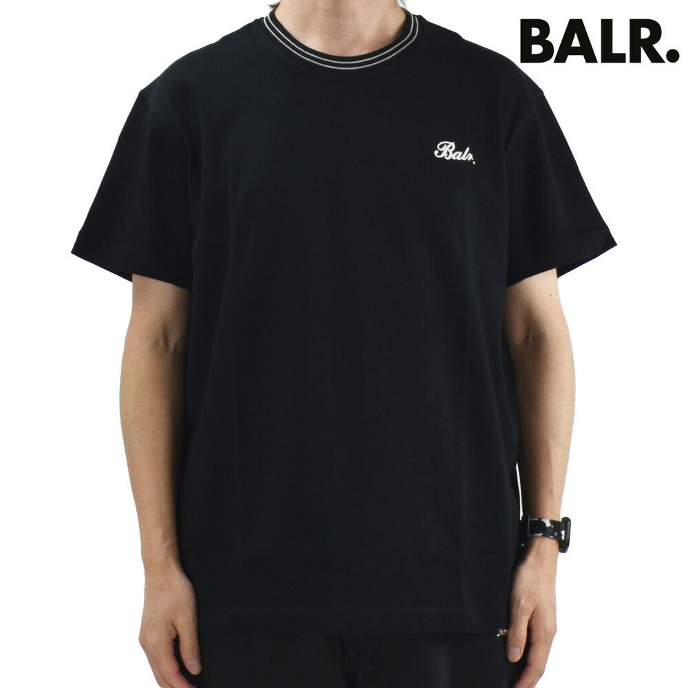 BALR. ◆ロゴ コットン 半袖 Tシャツ ブラック◆関税送料込み 楽天市場】【お買い物マラソンSALE】ボーラー BALR. Tシャツ