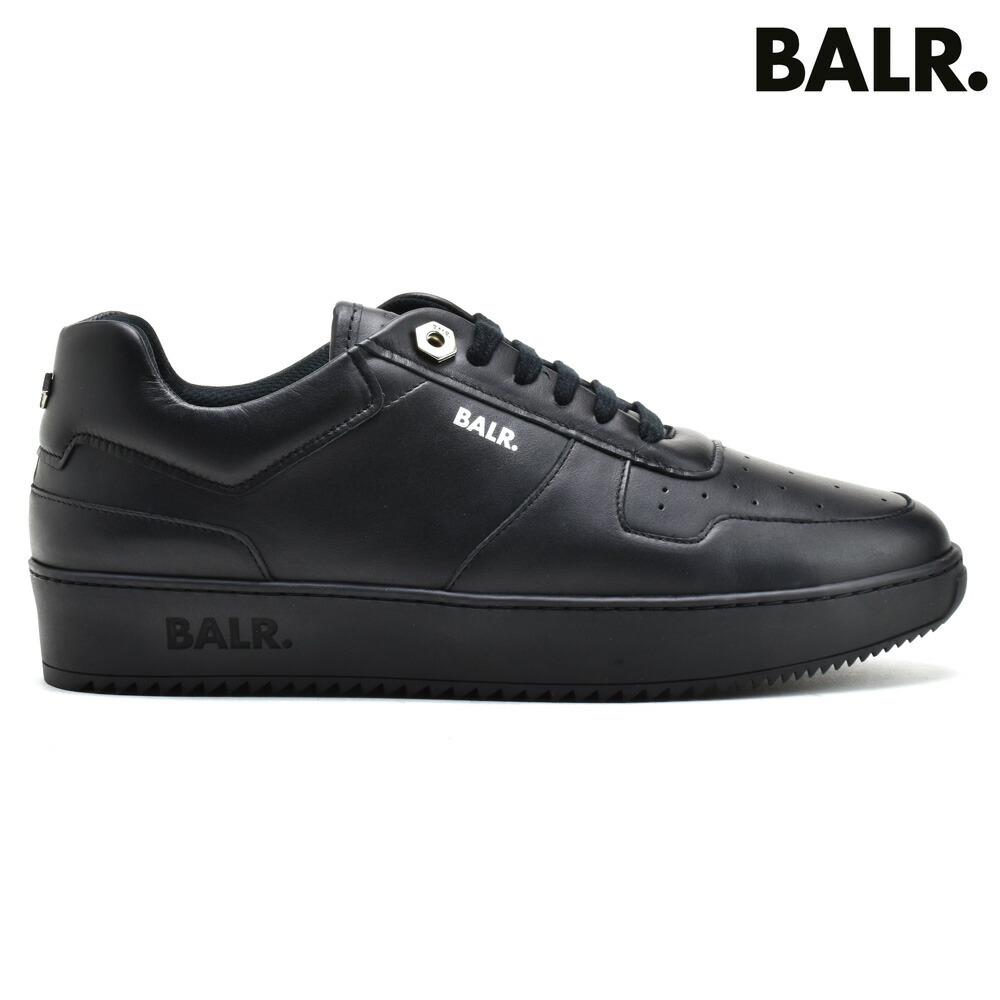 【国内発送】[BALR.] スニーカー(B1513.1018 JET BLACK)[訳あり] BALR. 【並行輸入品】訳あり ボーラー (B1513.1018 JET BLACK