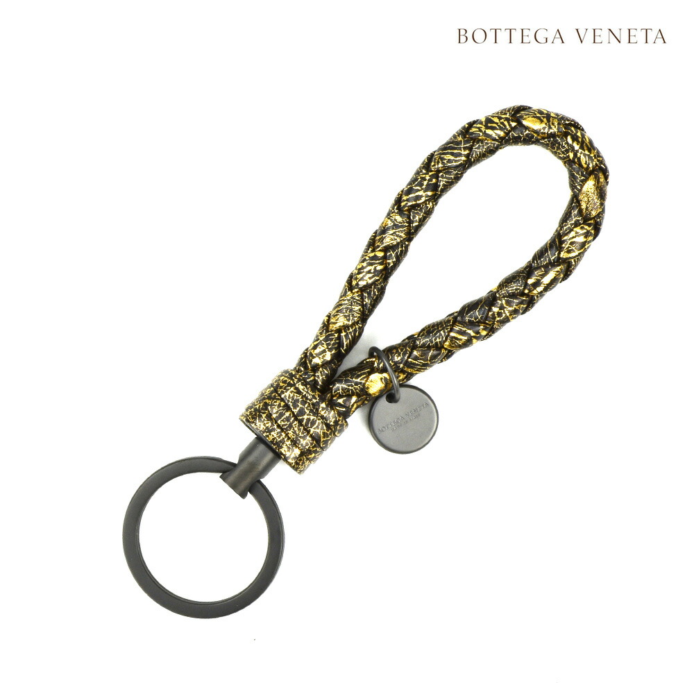 ギフトレシート付☆Bottega Veneta☆キーリング ゴールド 新品未使用+