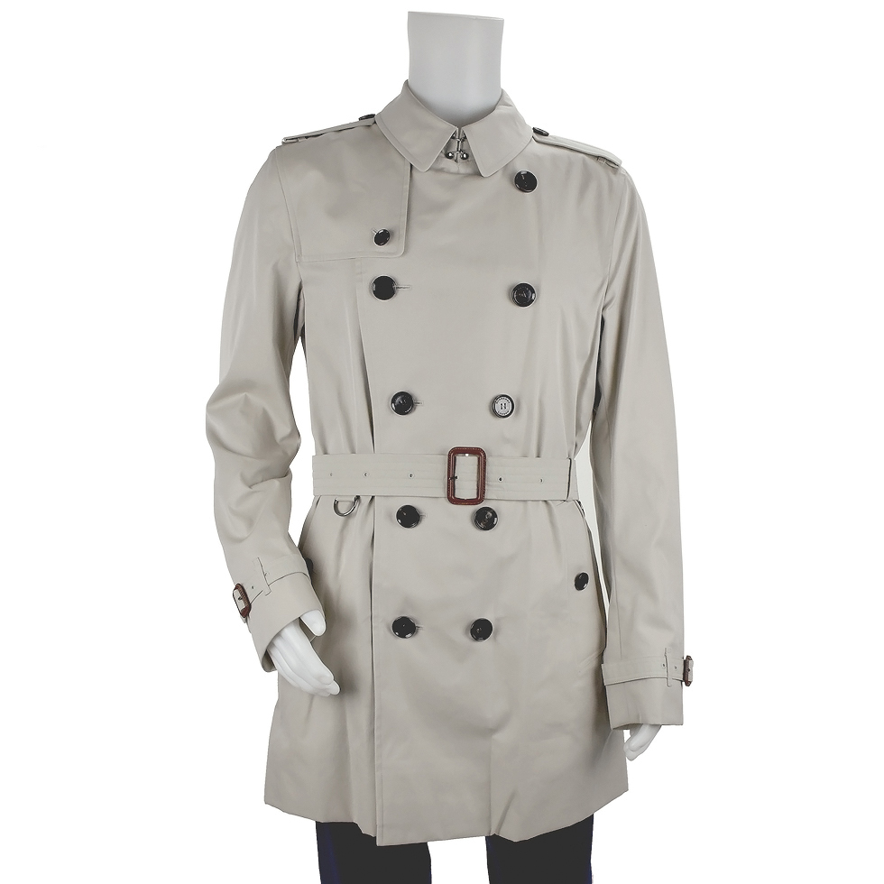 burberry stone trench coat
