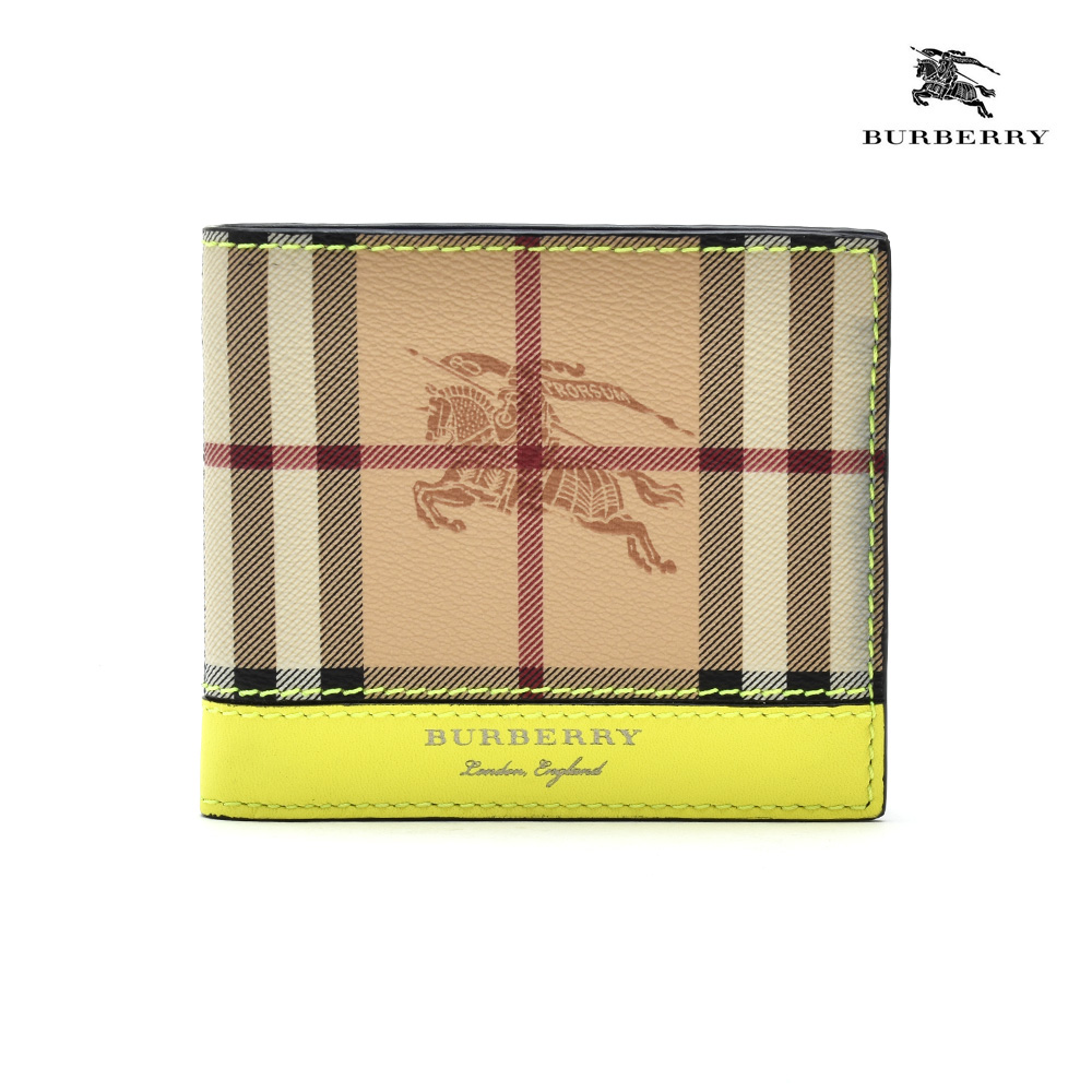 burberry wallet yellow