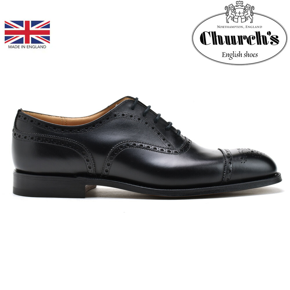 CHURCH'S　DIPLOMAT　55F　ブラック　ディプロマット Church's/チャーチ Diplomat(ディプロマット) ラスト173