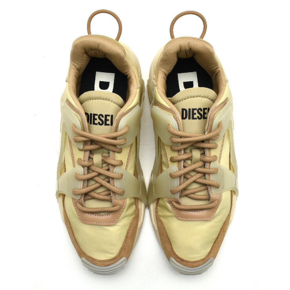 特価 ディーゼル スニーカー メンズ ローカット ダッドシューズ トープ ベージュ系 Diesel S Serendipity Mask Www Yourrequestentertainment Com