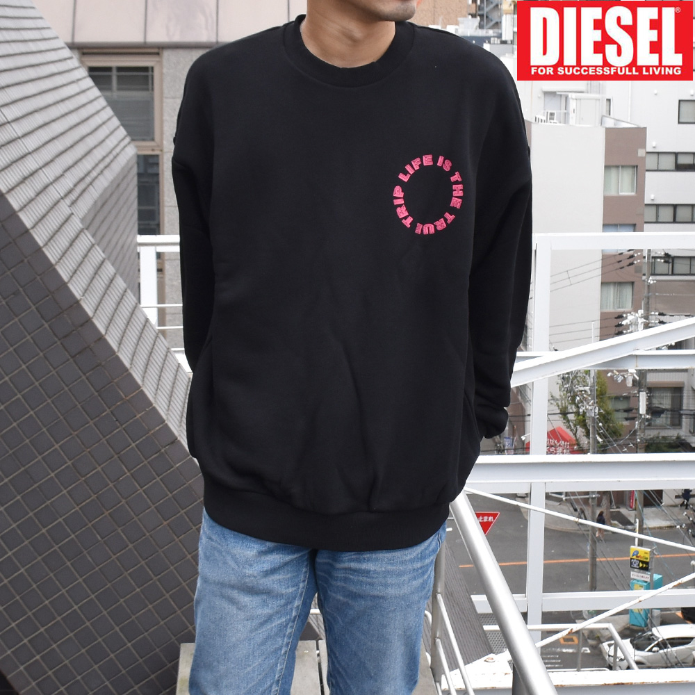 在庫あ即納 ヤフオク! 大人気スウェットグレーMサイズ DIESEL ディーゼ...