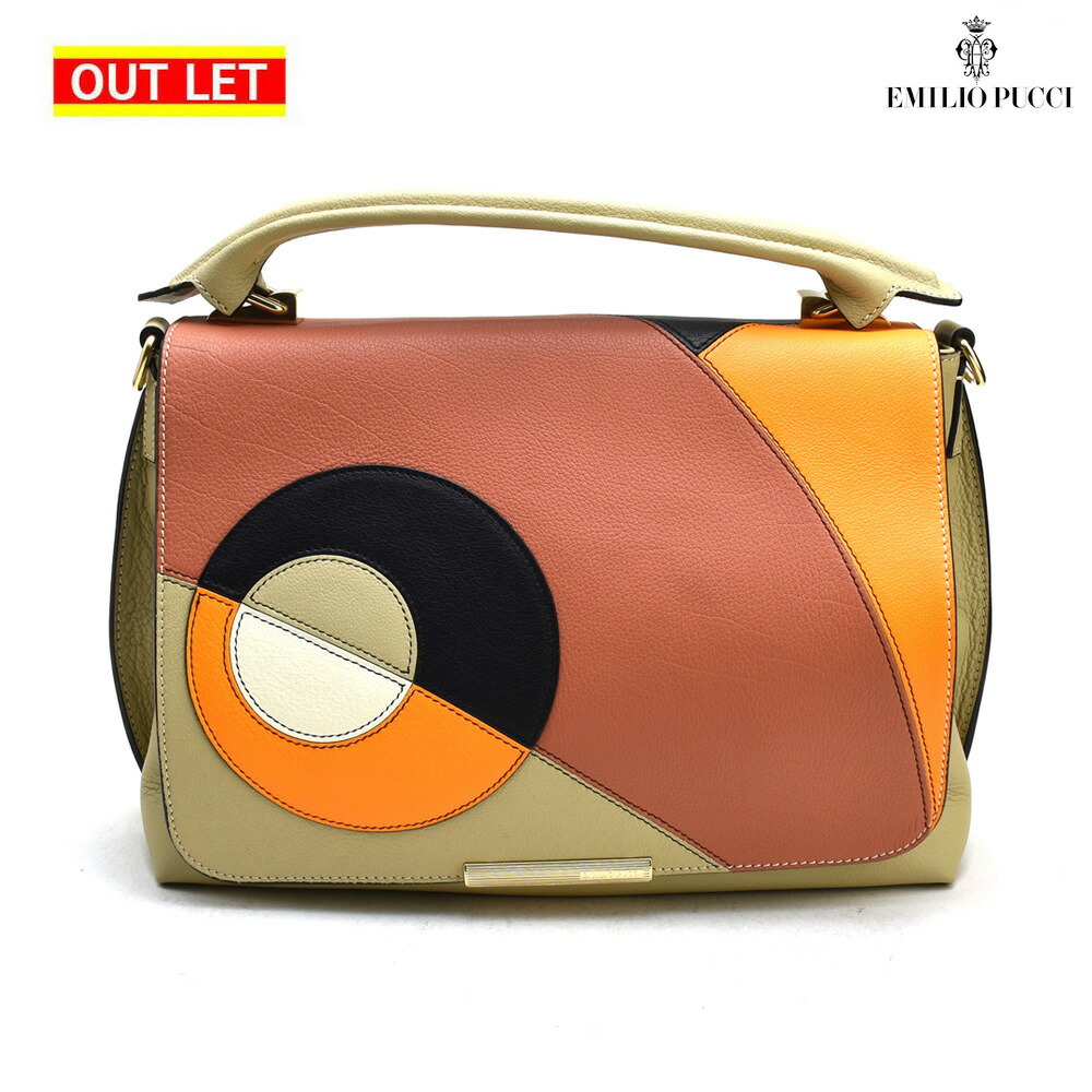 楽天市場】EMILIO PUCCI エミリオプッチ ハンドバッグ 3EBC13 3E781