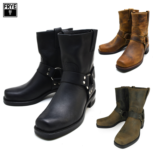 FRYE 8R HARNESS BOOTS 87400 GAUCHO 