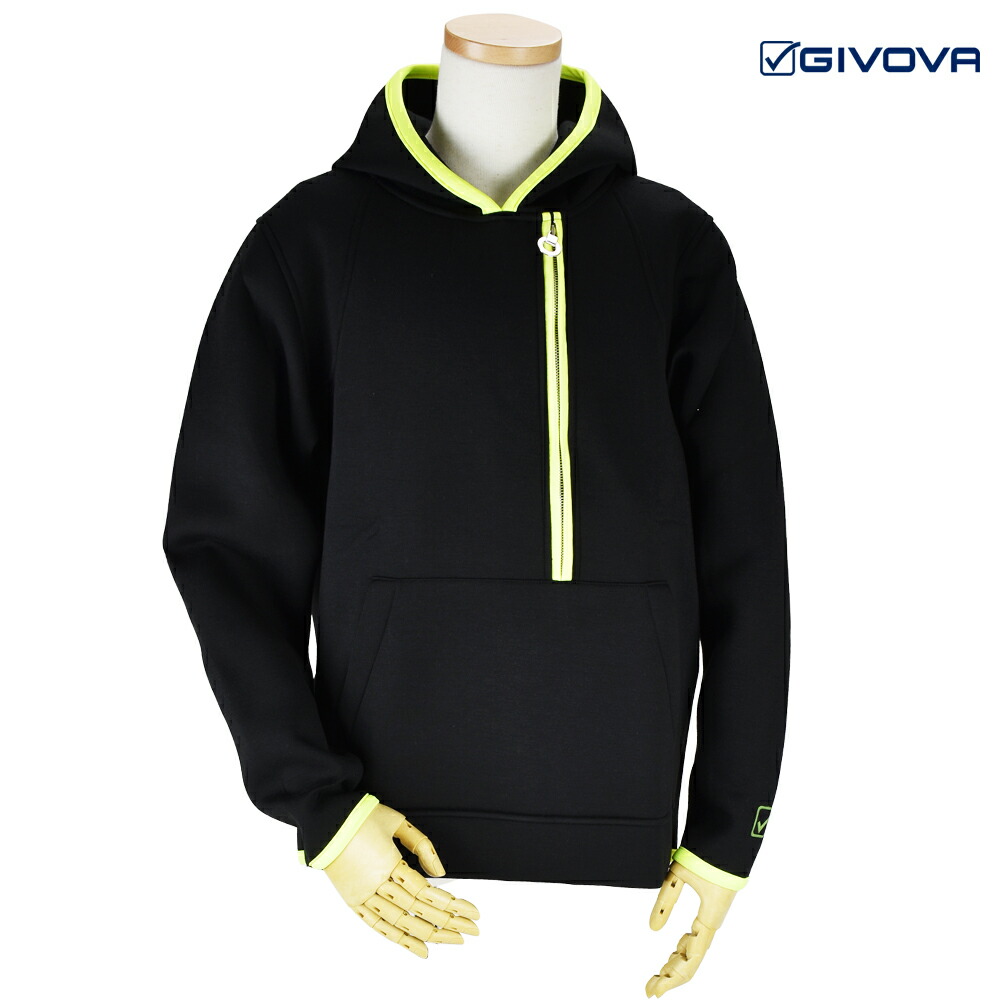 人気の贈り物が 5と0のつく日エントリー 楽天カード利用でポイント5倍 大特価sale ジボバ Givova プルオーバー パーカー メンズ スポーツウェア グレー G1362u クラウドモーダ メーカー包装済 Porsche Com Mk