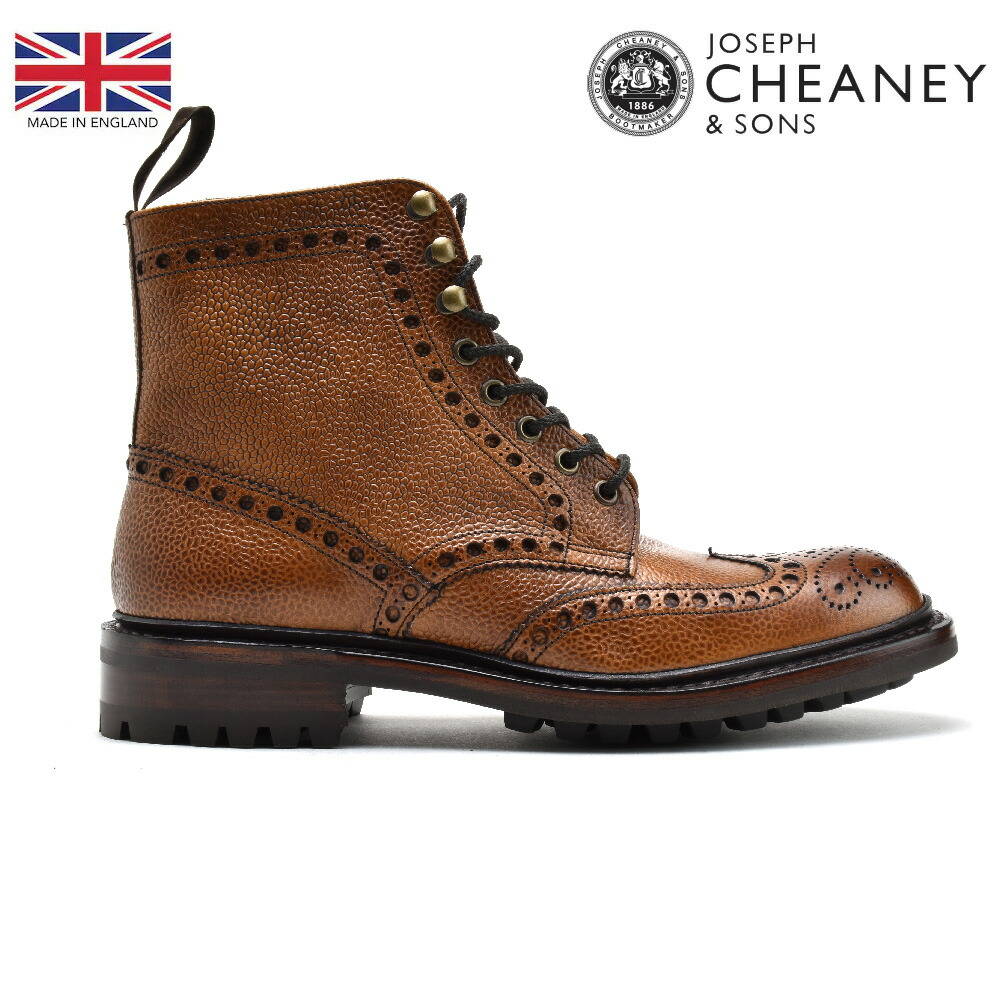 UK8 F JOSEPH CHEANEY チーニー　ブーツ　ペナイン PENNINE 2 C/ペナイン(コマンドソール/グレインカーフ)(MEN) 全2
