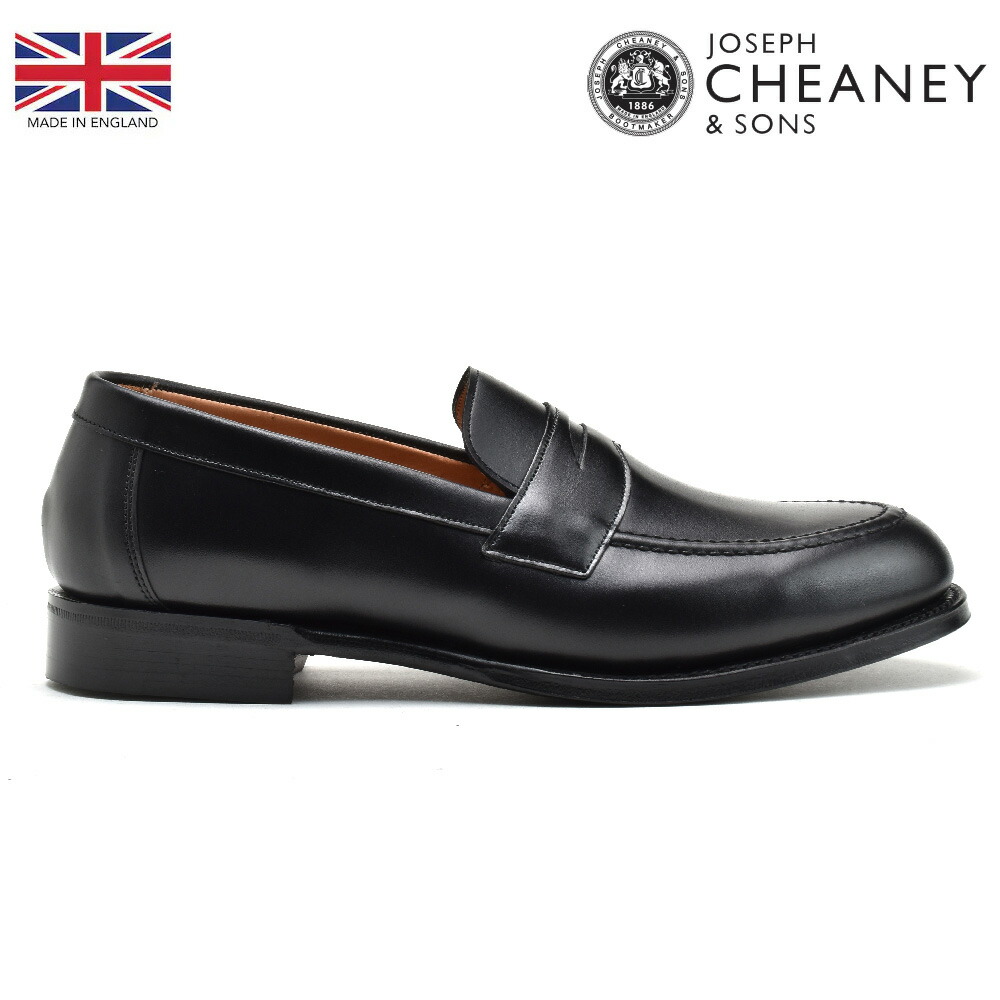 Joseph Cheaney & Sons グリーン ローファー-