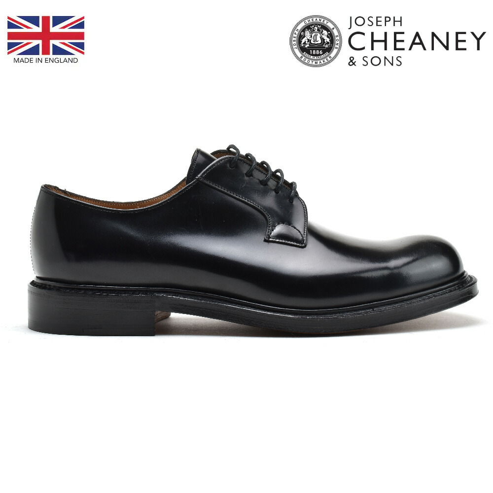 JOSEPH CHEANEYブラック ドレスシューズ UK6.5 51312-blks_01.jpg