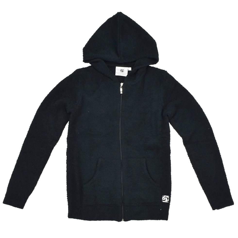 【楽天市場】KASHWARE カシウェア kashwere JacketSolidHoodedLadiesFull Zip Black