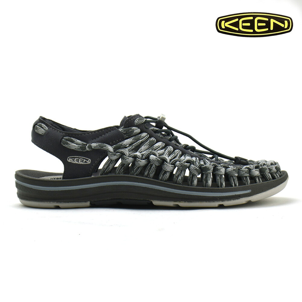 キーン KEEN ユニーク メンズ サンダル スポーツサンダル アウト ドア グレー UNEEK 8MM【送料無料】