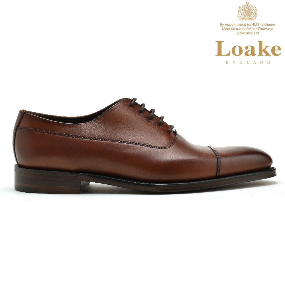 ローク Loake ブラウン ストレートチップ 9.0 27.5 箱なし ローク Loake ブラウン ストレートチップ 9.0 27.5 箱なし 楽天