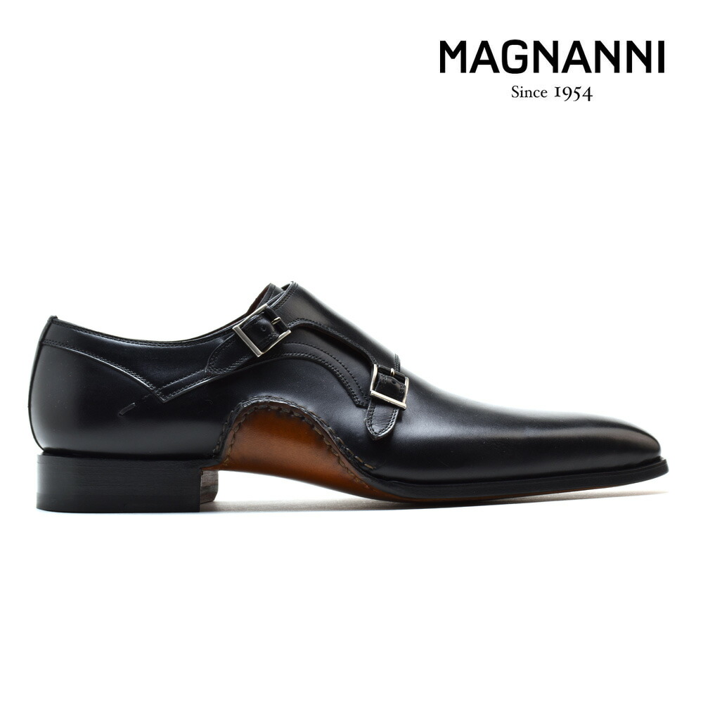楽天市場】マグナーニ ダブルモンクストラップ MAGNANNI 18903