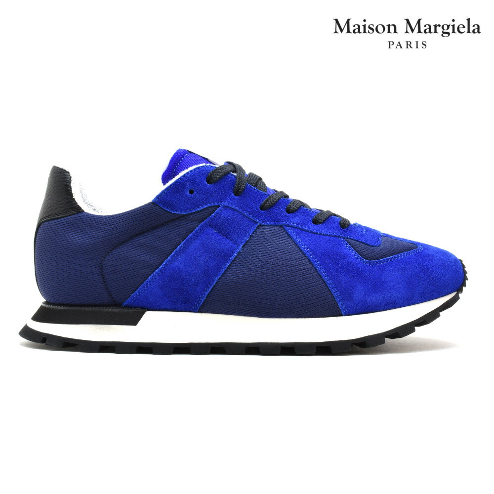 メゾンマルジェラ Maison Margiela S57WS0242 P1879963 SNEAKER BLUE replica runner running shoes low frequency cut sneakers blue blue men Men’s Maison Martin Margiela Sneakers