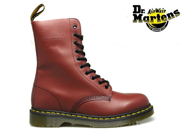 ドクターマーチン Dr.MARTENS 1490 10EYE BOOTS r11857600 CHERRY RED １０アイ ブーツ 売上実績NO.1