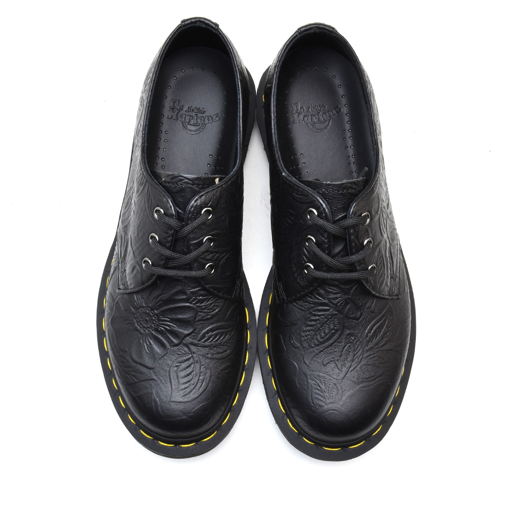 dr martens 1461 floral emboss