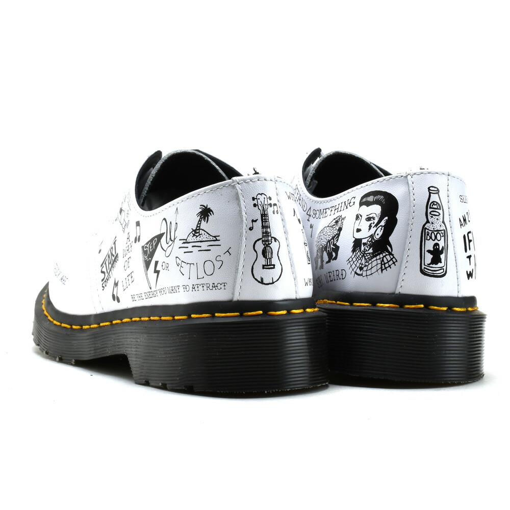 dr martens 1461 scribble