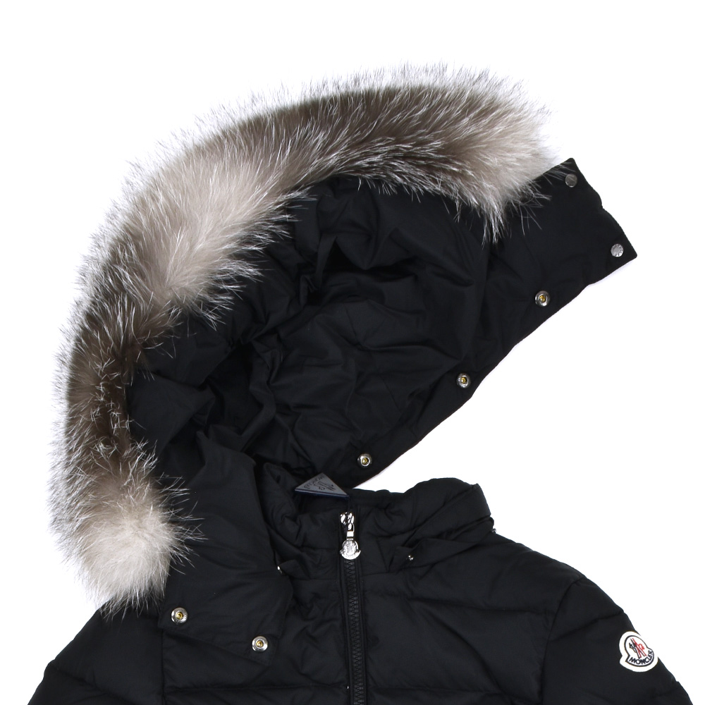 モンクレール MONCLER 68352 ダウンコート ダウンジャケット キッズ 黒