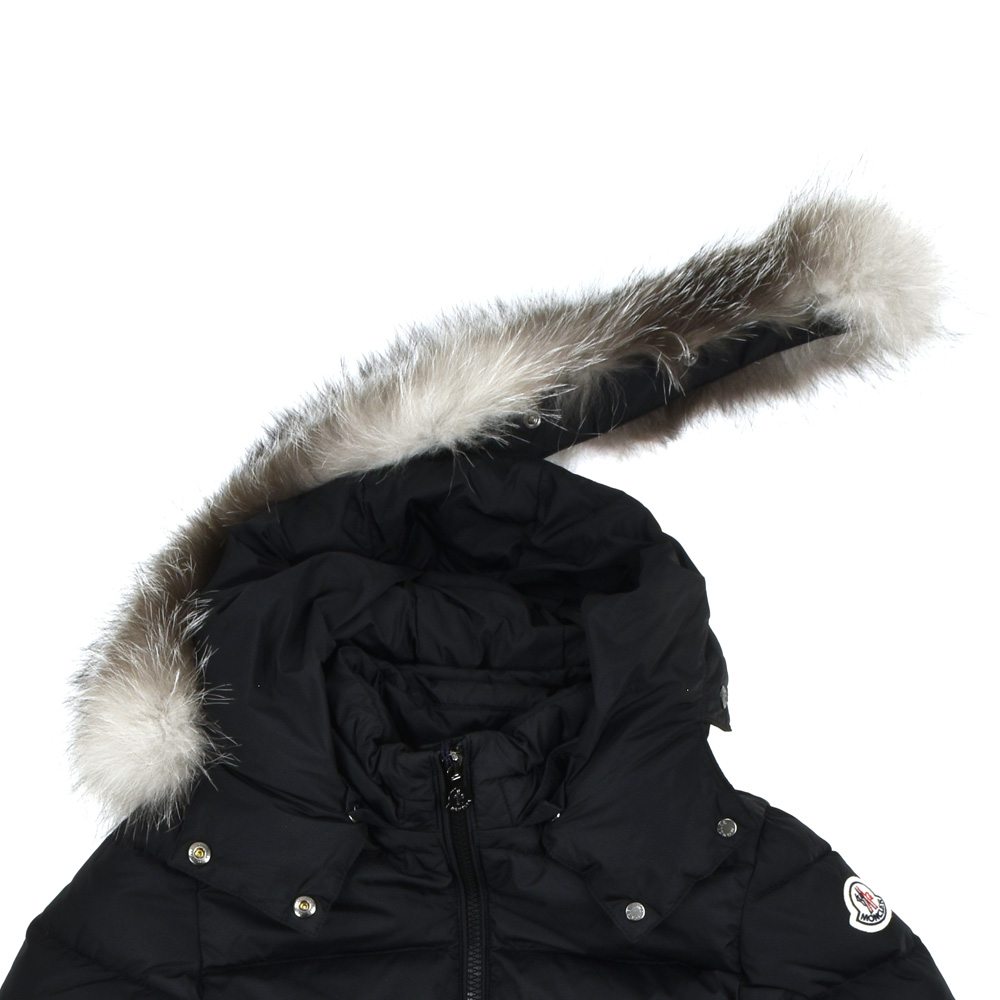 モンクレール MONCLER 68352 ダウンコート ダウンジャケット キッズ 黒