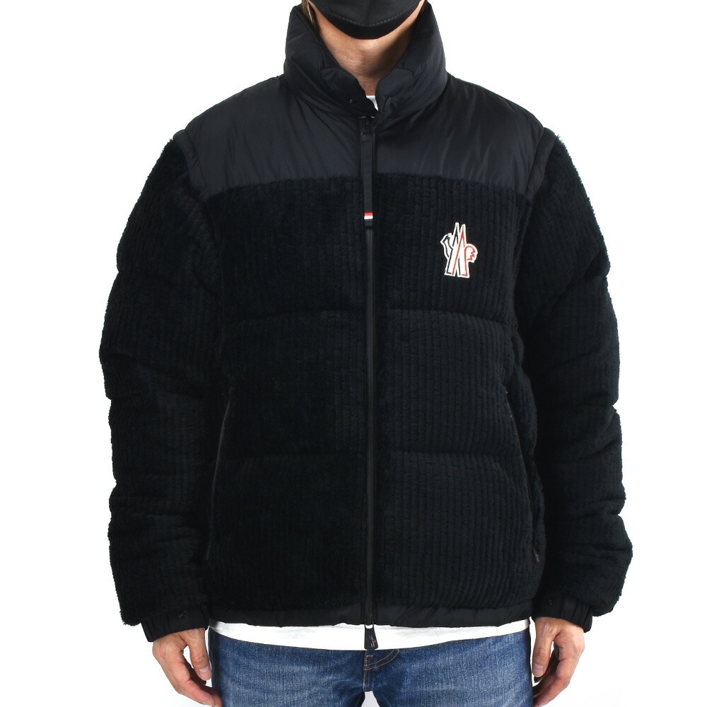 モンク軌跡 落ちこむ上衣 メンズ アウター 落ちこむより良い 黒いこと 黒 GRANIER GIUBBOTTO MONCLER 【貨物輸送無料】