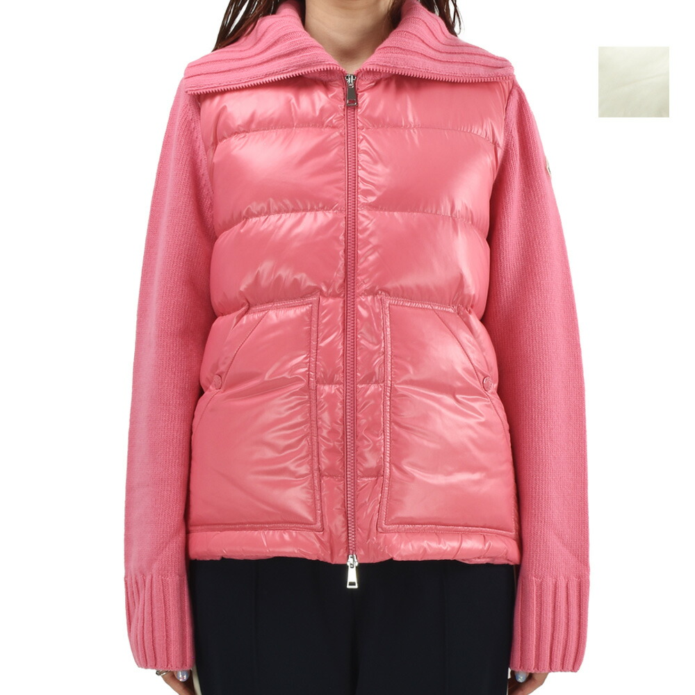 す*ん様 MONCLER フード付きダウンジャケット ピンク サイズ0 MONCLER フード付きダウンジャケット ピンク