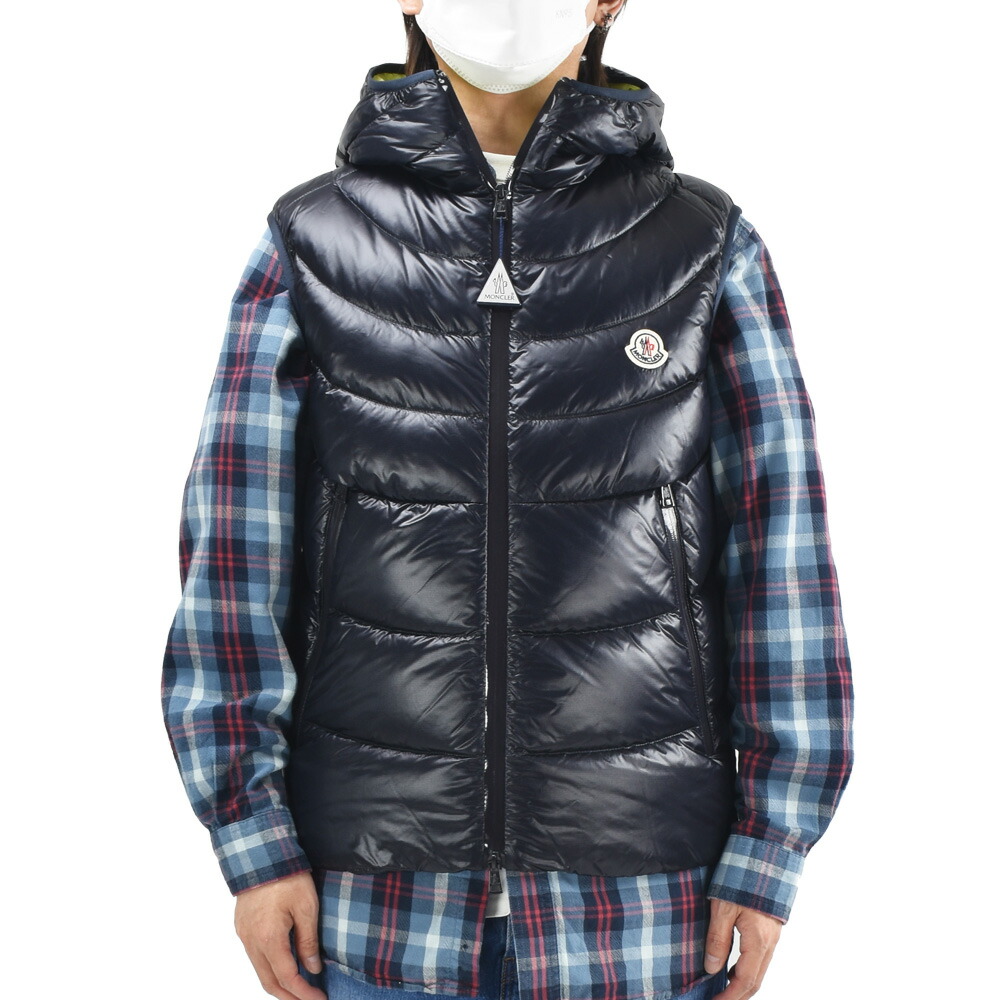 楽天市場】MONCLER(モンクレール)ダウンベストグレー系VALMASQUE