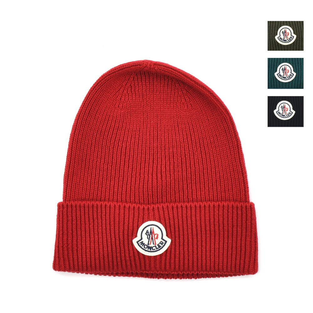 モンクレール　ビーニー　国内正規品 楽天市場】MONCLER モンクレール Knit Cap ニット帽 ビーニー