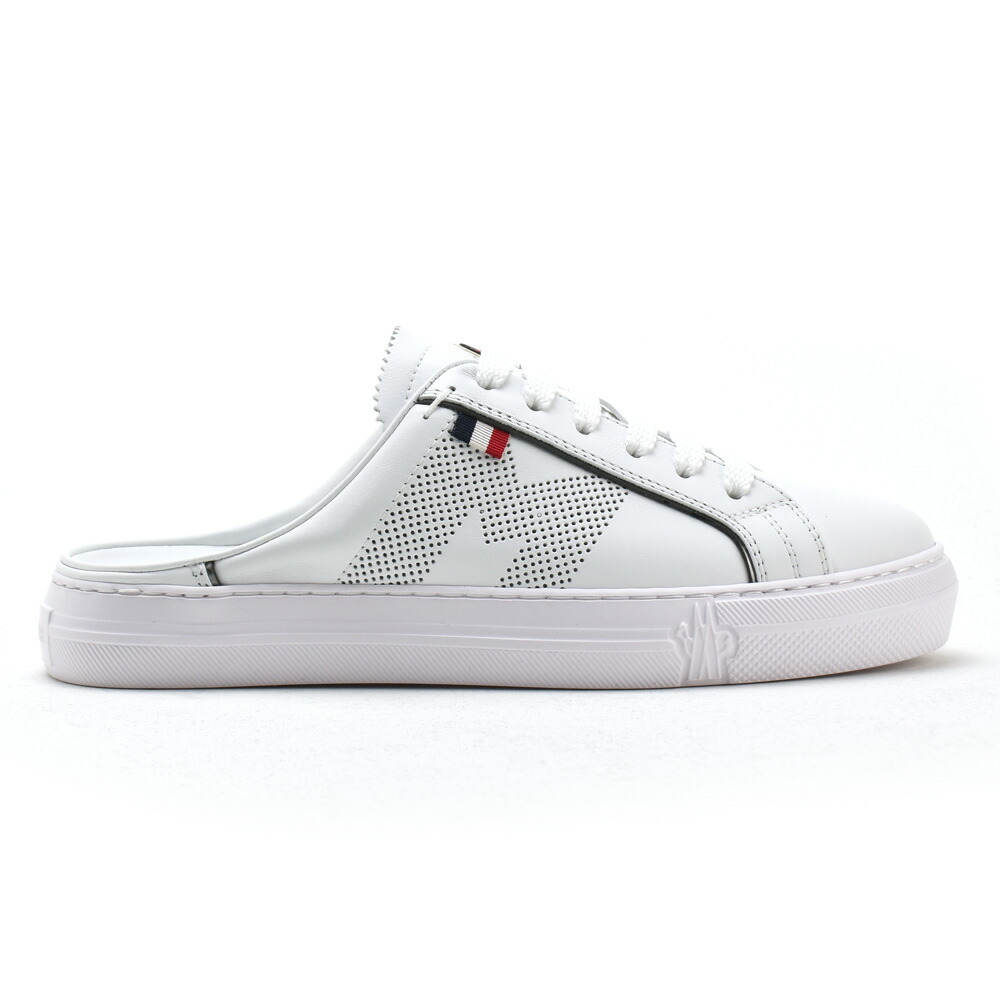モンクレール　サンダル　白 ホワイト（白）系 26cm MONCLER(モンクレール) サンダル(メンズ