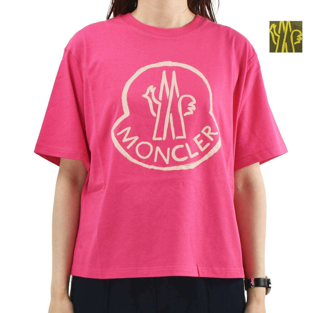 MONCLER ピンク ロゴTシャツ 新品タグ付き 楽天市場】モンクレール レディース（カラーピンク）（トップス