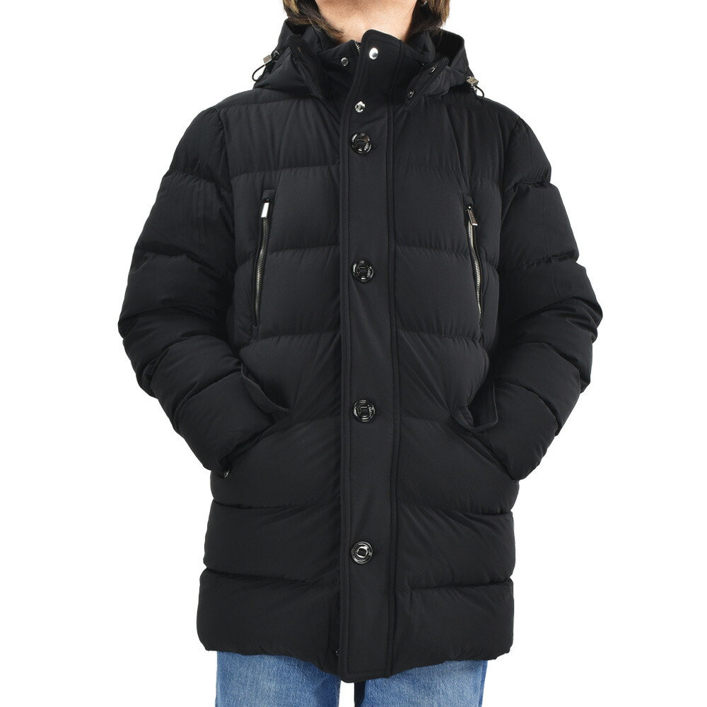 楽天市場】ムーレー MooRER ダスターコート メンズ ダウンブルゾン  