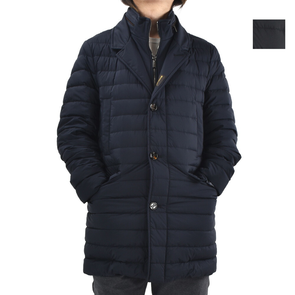 楽天市場】ムーレー MooRER トラベルコート メンズ ダウンジャケット
