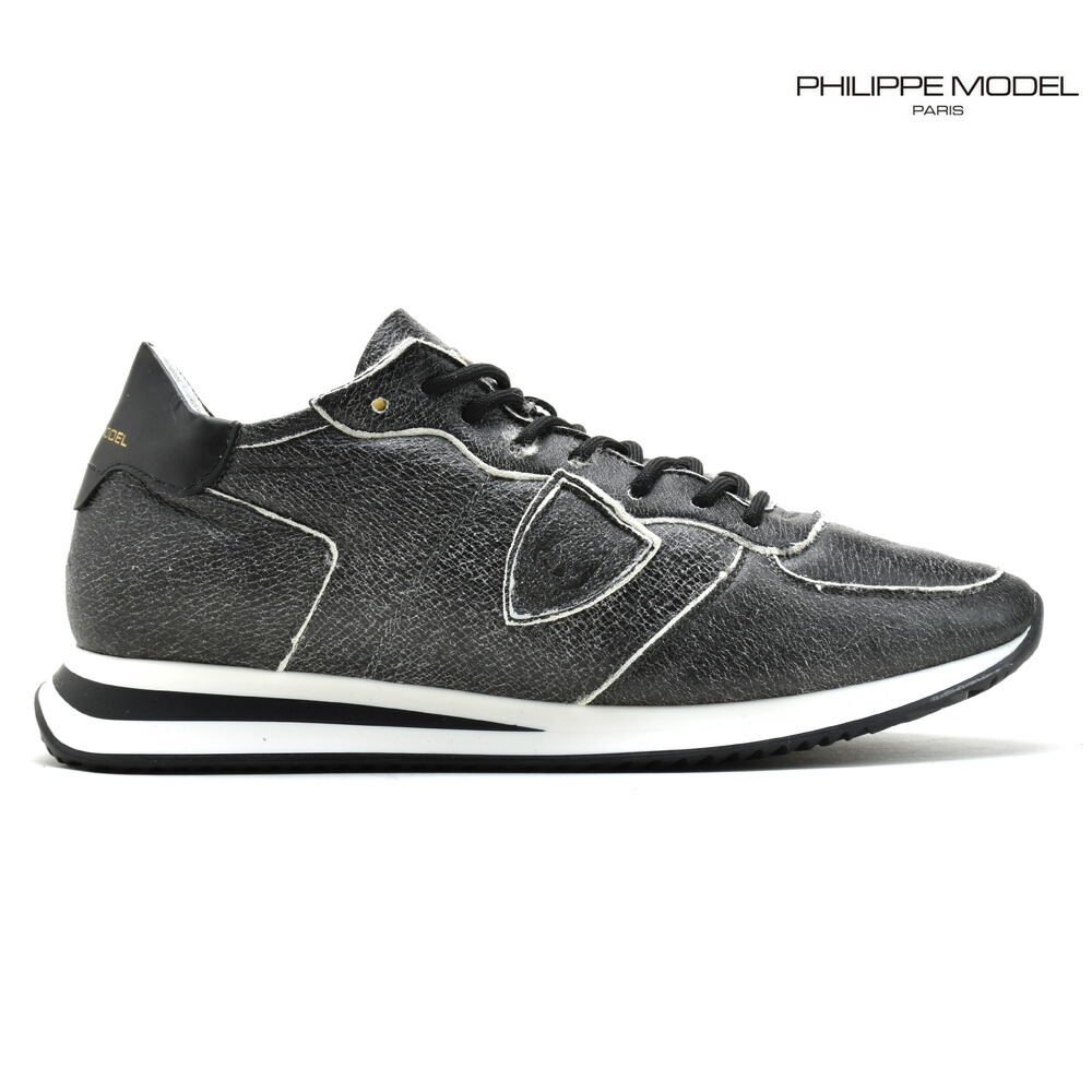 新品未使用　philippe model スニーカー　黒 PHILIPPE MODEL フィリップモデル スニーカー fur high cut