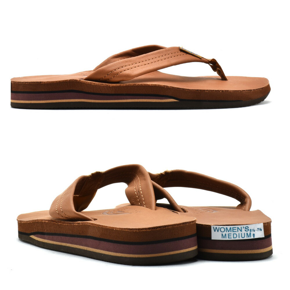 レインボーサンダルズ ビーチサンダル なめしサンダル レディース タン 茶 墨染め Rainbow Sandals Tan W302alts0 貨物輸送無料 Vned Org