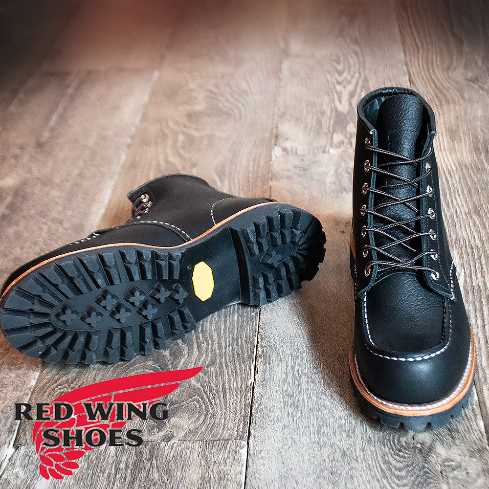 レッドウィング REDWING 2949 ラフネック ブーツ メンズ 細工物ブーツ 6in ビブラムソール 黒いこと オイルスリック 本革 Roughneck【貨物輸送無料】