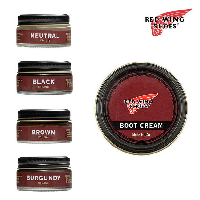 red wing burgundy boot cream