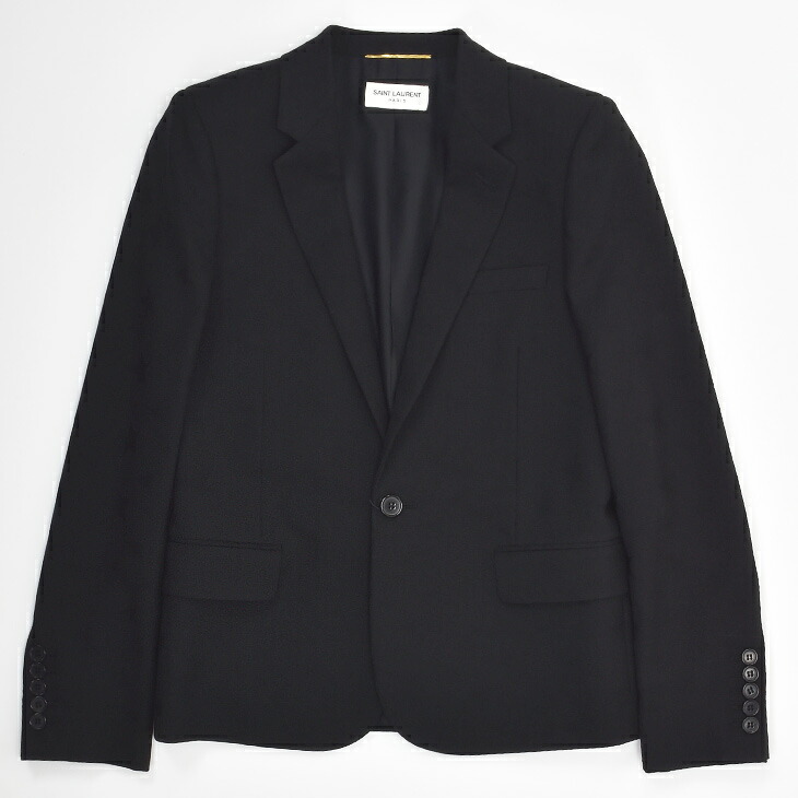 【限定セール】イヴサンローラン　ダブルブレストコート タッセル付き　ビッグカラー 楽天市場】サンローラン SAINT LAURENT ダブルブレスト トレンチ