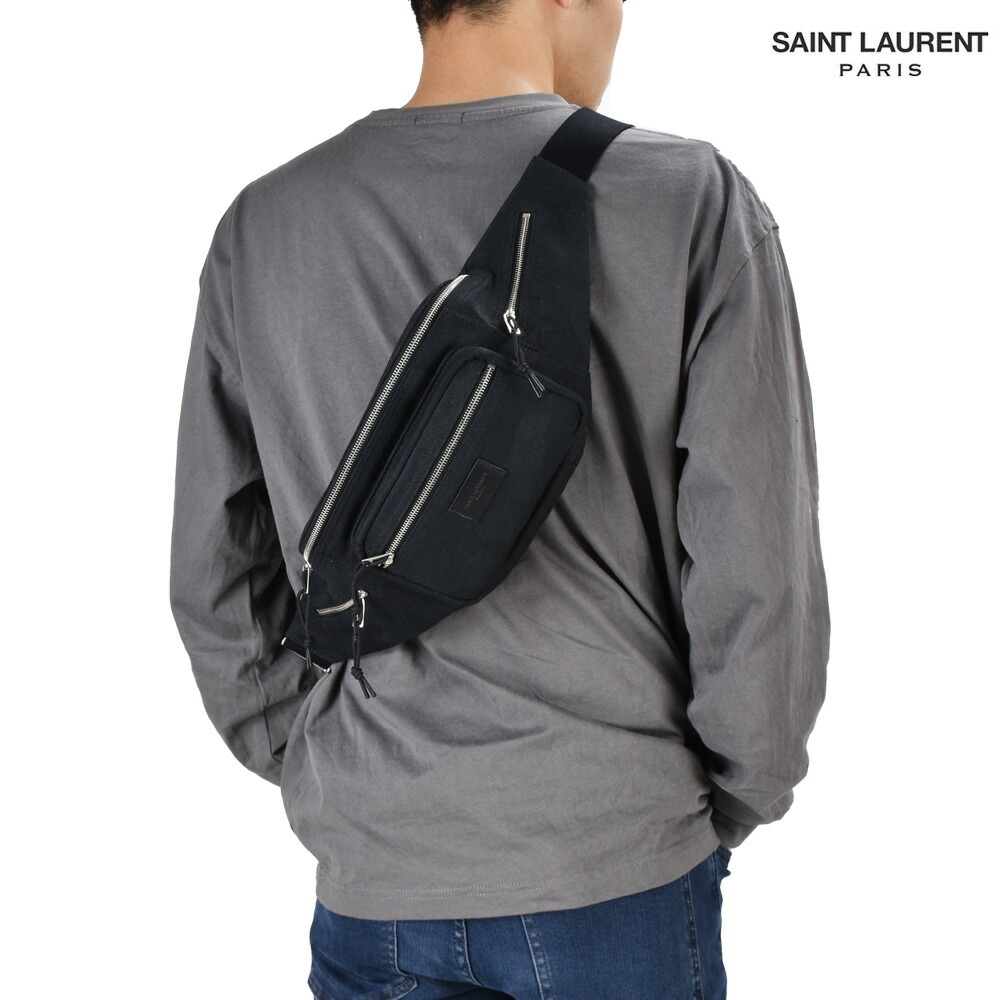 サンローラン パリ ウエストバッグ メンズ ボディバッグ ブラック 黒 Ysl Saint Laurent 送料無料 送料無料 サンローラン パリ Ysl Saint Laurent ウエストバッグ Hzp4f 1000 新着 イヴサンローラン 新たにデザインディレク Painandsleepcenter Com
